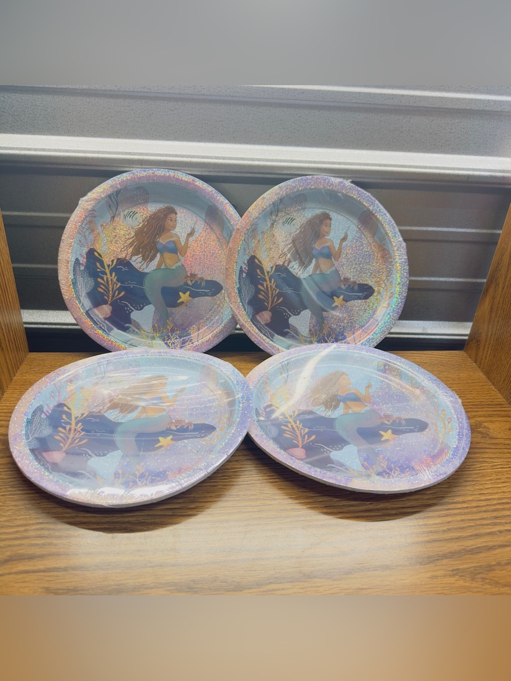 (8-Pk) X4 The Little Mermaid Beyond the Sea Party Paper Plates 9”